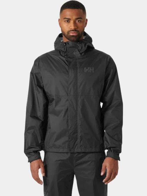 haine de ploaie pt. barbati Helly Hansen Loke Jacket negru 2