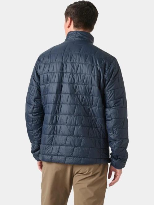 geaca matlasata de tranzitie pt. barbati Helly Hansen Lifaloft Insulator Jacket albastru inchis 3