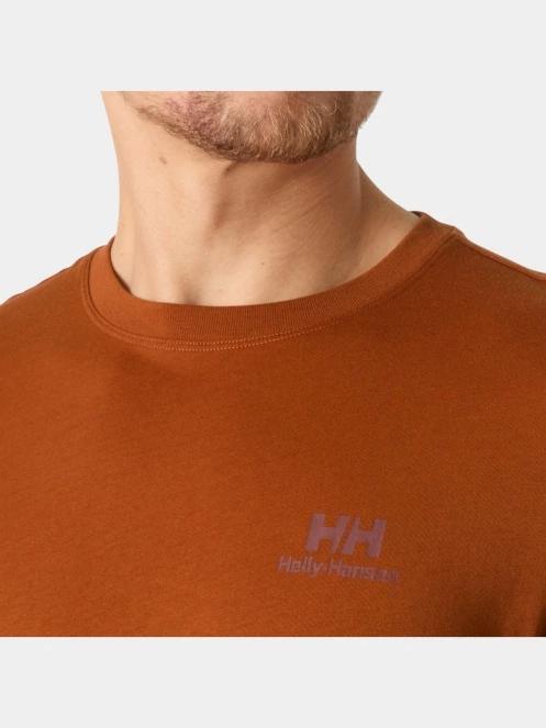tricou cu maneci scurte pt. barbati Helly Hansen Nord Graphic T-Shirt portocaliu 4