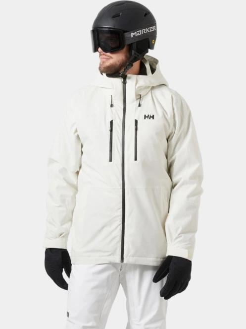 geaca de schi pt. barbati Helly Hansen Juniper 3.0 Jacket alb 2