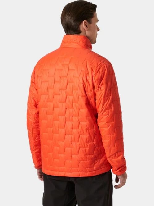 geaca de drumetie matlasata pt. barbati Helly Hansen Lifaloft Insulator Jacket rosu 2