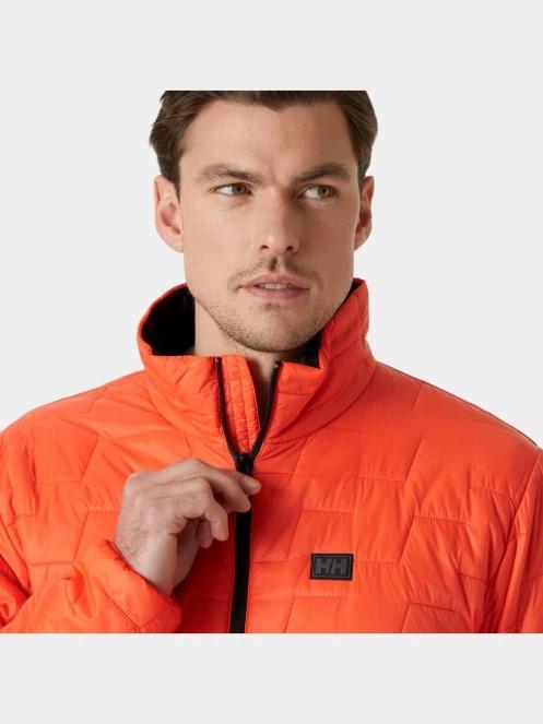 geaca de drumetie matlasata pt. barbati Helly Hansen Lifaloft Insulator Jacket rosu 3