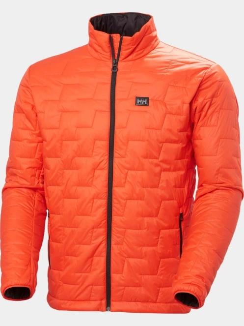 geaca de drumetie matlasata pt. barbati Helly Hansen Lifaloft Insulator Jacket rosu 6