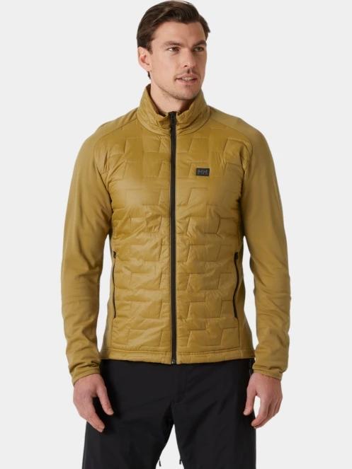 geaca de drumetie matlasata pt. barbati Helly Hansen Lifa Loft Hybrid Insulator Jkt oliv 2