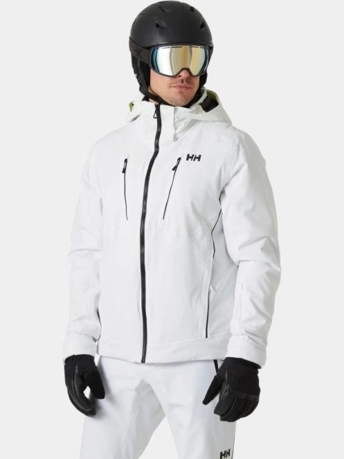 geaca de schi pt. barbati Helly Hansen Alpha 4.0 Jacket alb 2