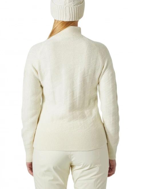 pulover tricotat pt. femei Helly Hansen W St. Moritz Knit 2.0 Sweater alb 3