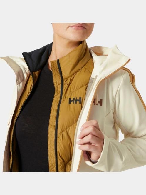 jacheta softshell pt. femei Helly Hansen W Avanti Softshell Jacket alb 5