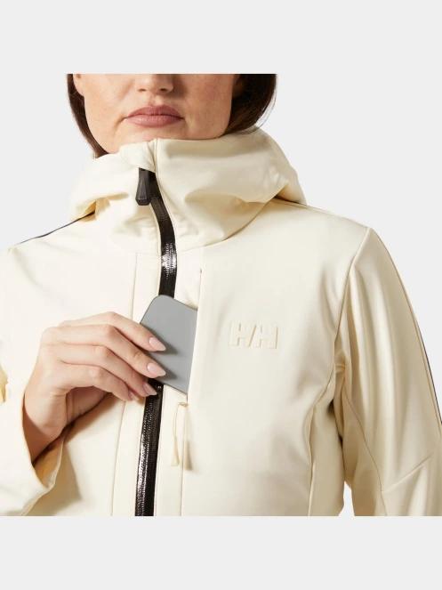 jacheta softshell pt. femei Helly Hansen W Avanti 3-In-1 Softshell Jkt alb 10