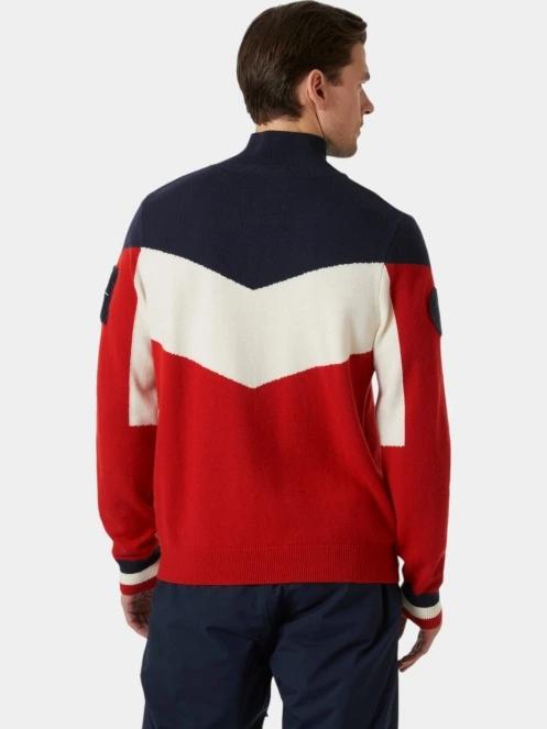 pulover pt. barbati Helly Hansen Apres Knitted Sweater rosu 3