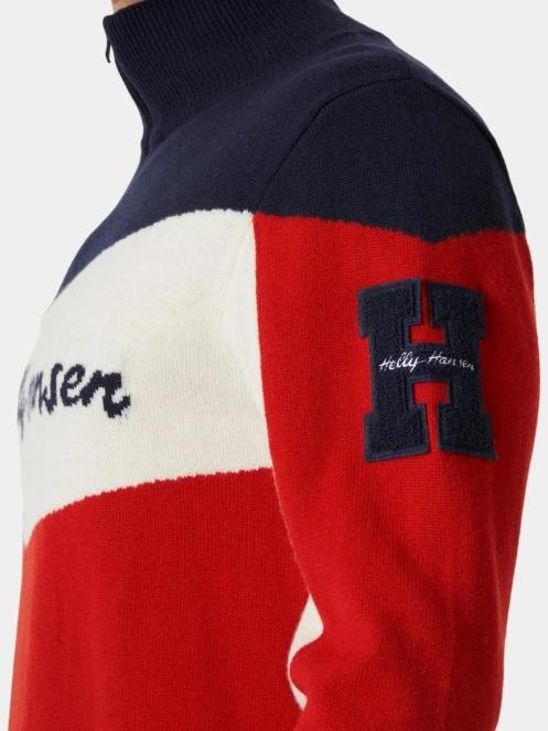 pulover pt. barbati Helly Hansen Apres Knitted Sweater rosu 6