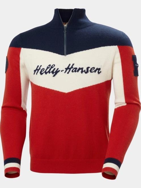 pulover pt. barbati Helly Hansen Apres Knitted Sweater rosu 8
