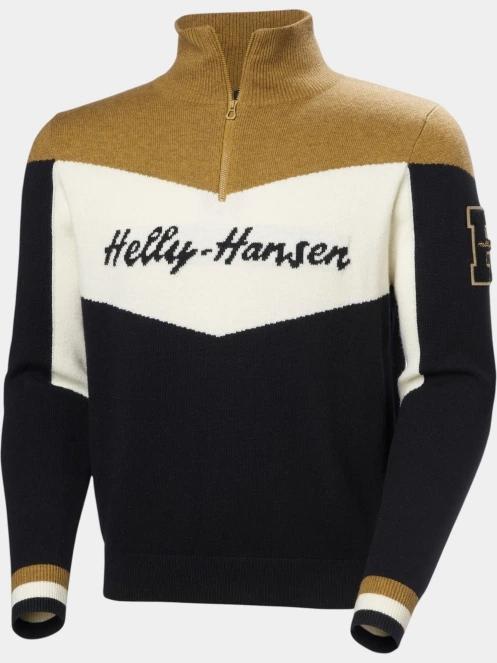 pulover pt. barbati Helly Hansen Apres Knitted Sweater negru 5