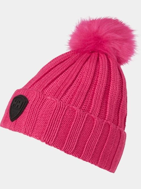 caciula cu mot pt. femei Helly Hansen W Limelight Beanie magenta 2