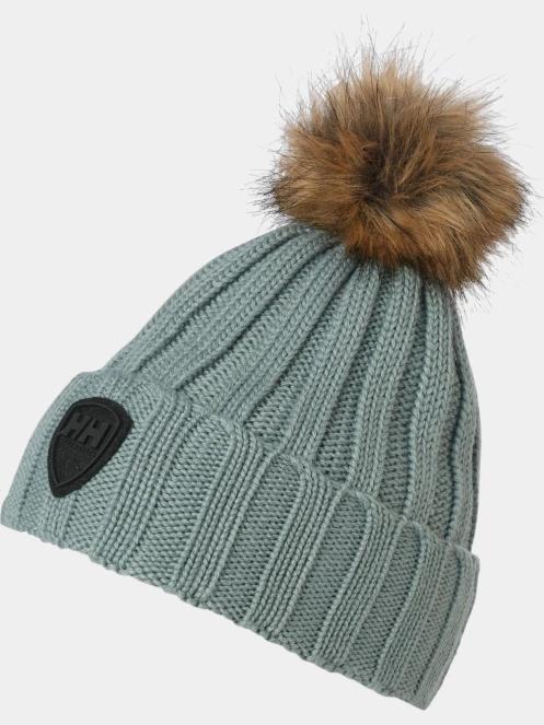 caciula cu mot pt. femei Helly Hansen W Limelight Beanie verde 2