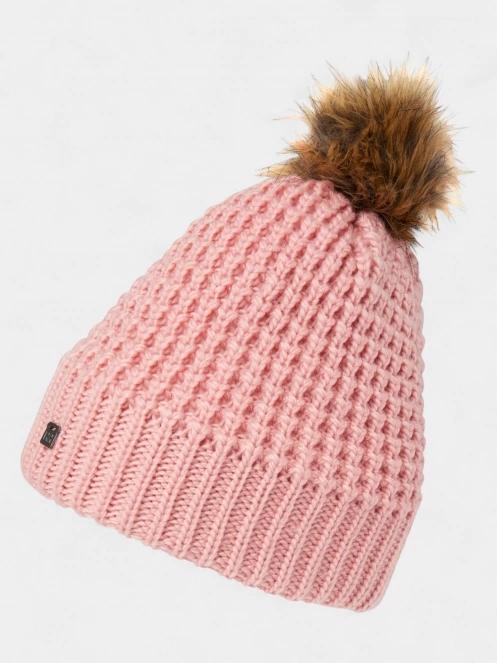 caciula cu mot pt. femei Helly Hansen W Snowfall Beanie roz 2