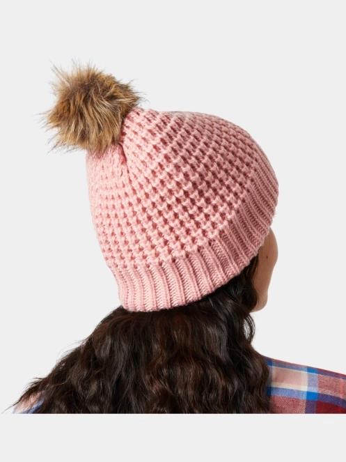 caciula cu mot pt. femei Helly Hansen W Snowfall Beanie roz 4