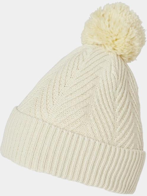 caciula cu mot pt. femei Helly Hansen W Lumi Beanie alb 2
