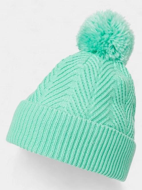 caciula cu mot pt. femei Helly Hansen W Lumi Beanie verde 2