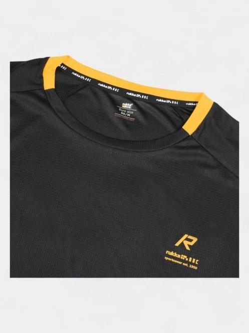 tricou pentru sport, cu maneci scurte pt. barbati Rukka Rukka Meskala negru 5
