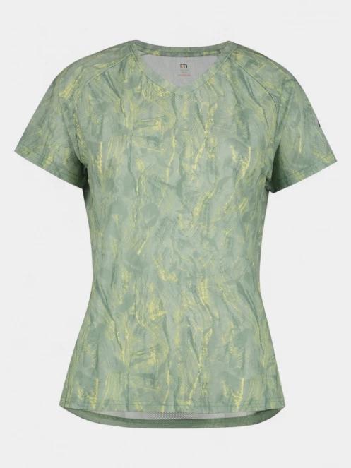 tricou pentru sport, cu maneci scurte pt. femei Rukka Rukka Muuko Print verde 2