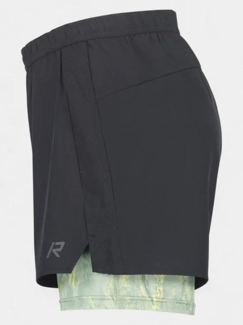 pantaloni scurti pentru sport pt. femei Rukka Rukka Makela Print negru 3