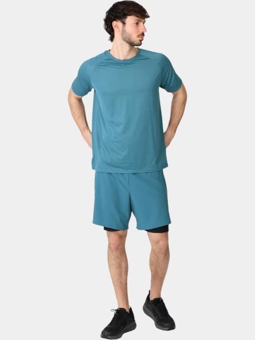 pantaloni scurti pentru sport pt. barbati Rukka Rukka Musku 2in1 verde 5