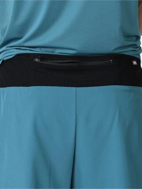 pantaloni scurti pentru sport pt. barbati Rukka Rukka Musku 2in1 verde 6