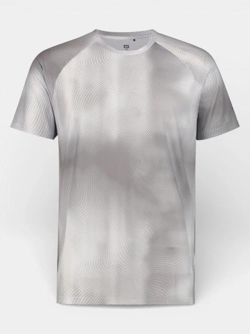 tricou pentru sport, cu maneci scurte pt. barbati Rukka Rukka Muukko Print gri 2