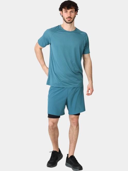 tricou pentru sport, cu maneci scurte pt. barbati Rukka Rukka Muukko V2 albastru deschis 5