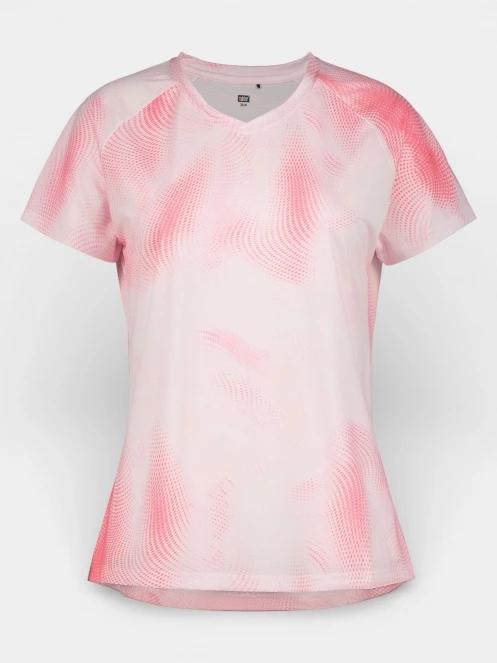 tricou pentru sport, cu maneci scurte pt. femei Rukka Rukka Muuko Print roz 2