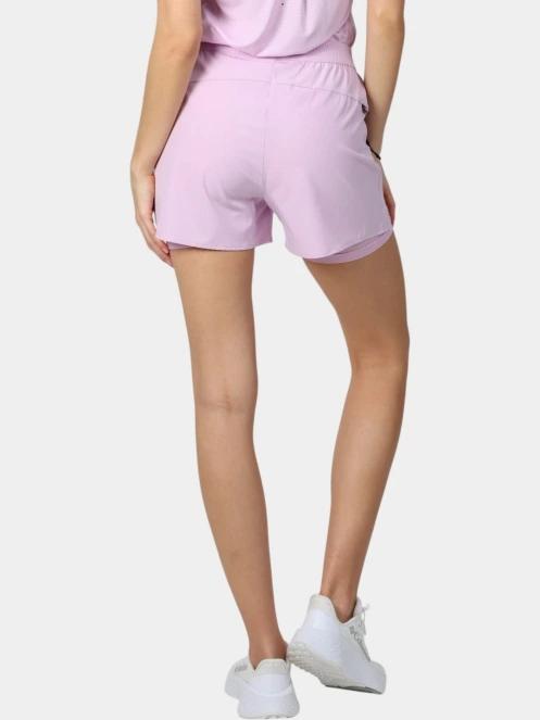 pantaloni scurti pentru sport pt. femei Rukka Rukka Makela 2in1 magenta 4