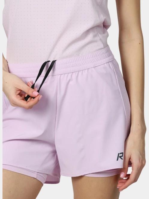 pantaloni scurti pentru sport pt. femei Rukka Rukka Makela 2in1 magenta 6