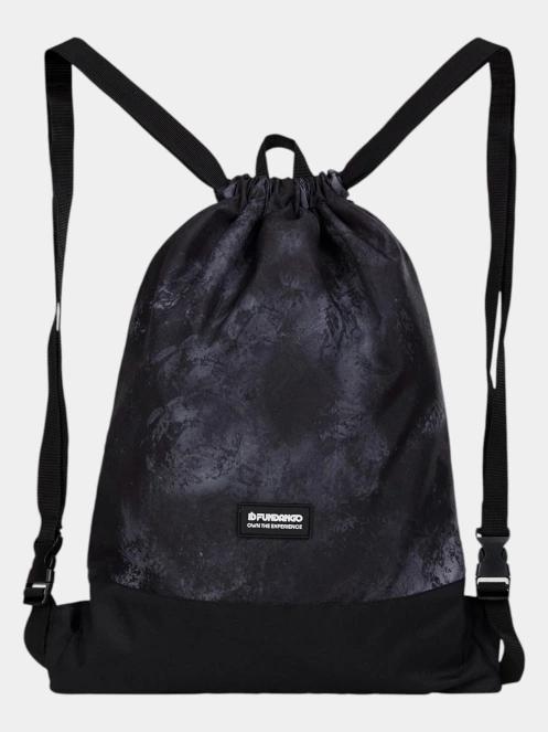 sac de gimnastica Fundango Elmont Gymbag negru 2
