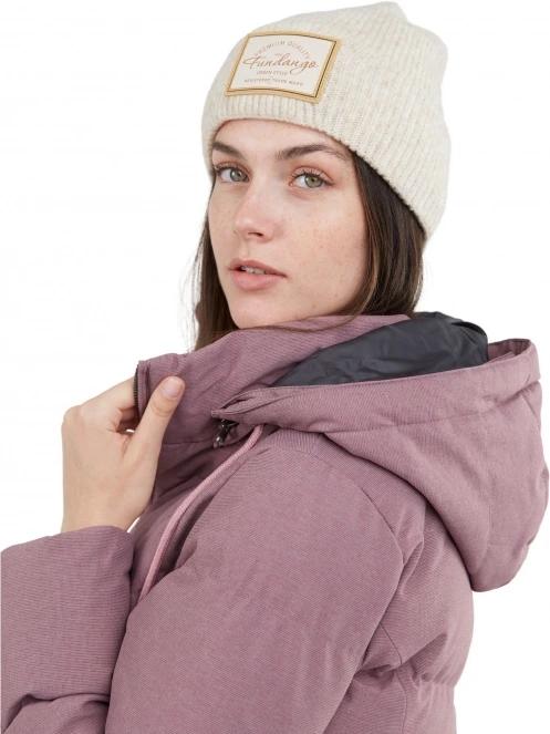 caciula tricotata pt. femei Fundango Grace Beanie nisip 3