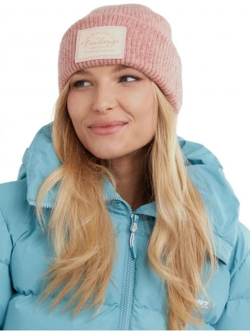 caciula tricotata pt. femei Fundango Grace Beanie roz 3