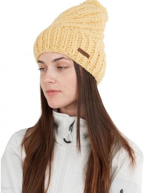 caciula cu mot pt. femei Fundango Glen Beanie galben 3