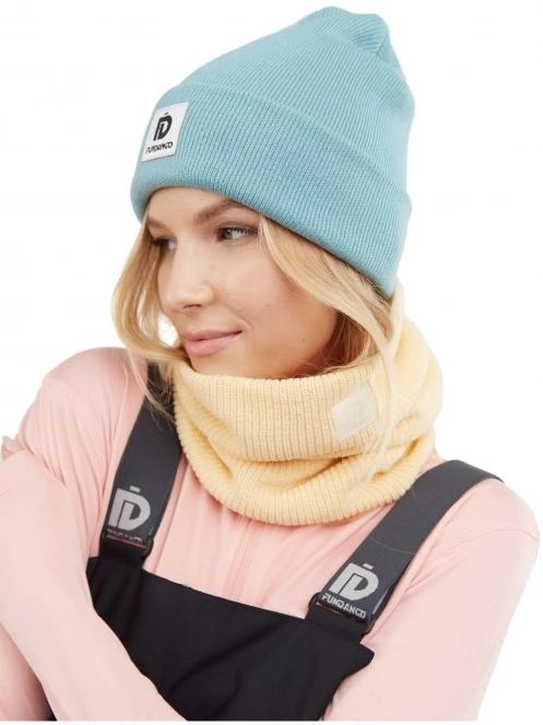 esarfa tubulara Fundango Elion Neckwarmer galben 3