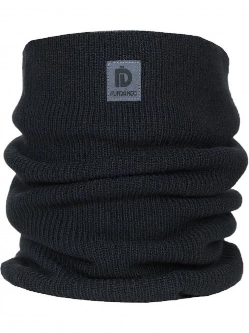 esarfa tubulara Fundango Elion Neckwarmer albastru inchis 2