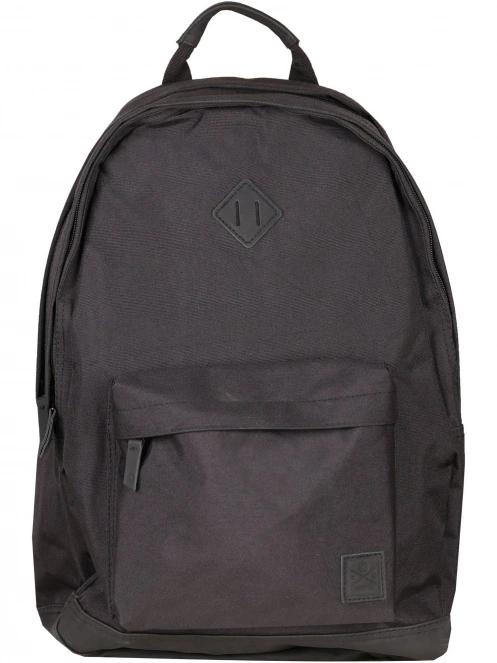 rucsac pentru oras, geanta Fundango Plain Backpack negru 2