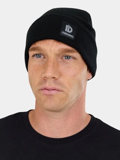 caciula tricotata Fundango Nahu Beanie negru 5
