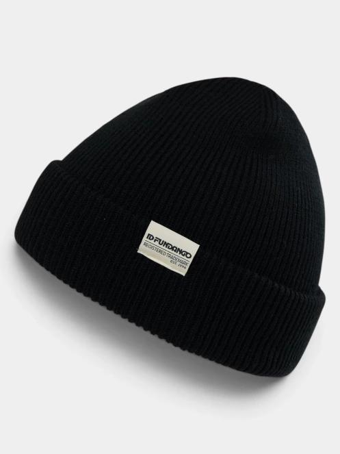caciula tricotata Fundango Tara Beanie negru 2