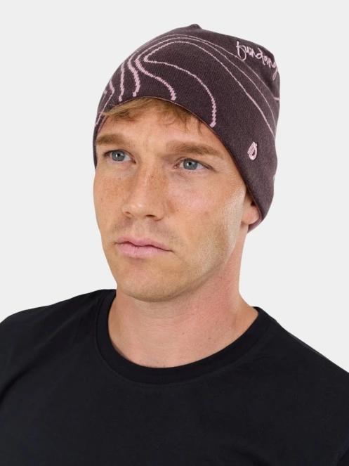 caciula tricotata Fundango Ace Beanie roz 5