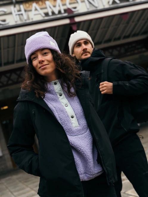 caciula tricotata Fundango Zeo Fleece Beanie violet 4