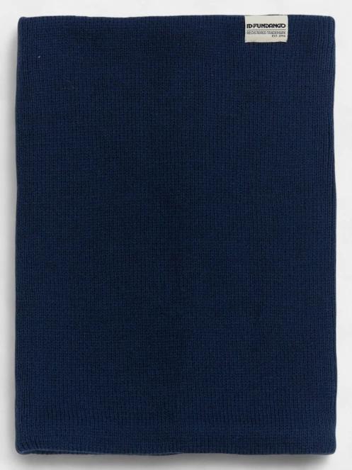 esarfa tubulara pt. barbati Fundango Tara Neckwarmer albastru inchis 2