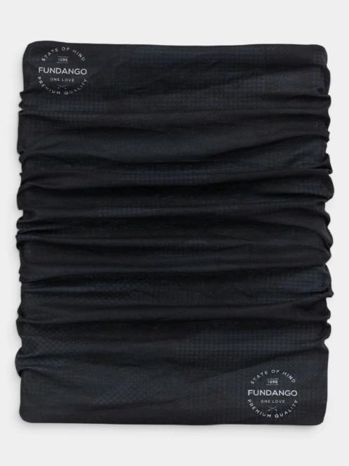 esarfa tubulara Fundango Bandana negru 2