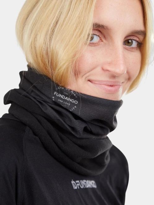 esarfa tubulara Fundango Bandana heat negru 3