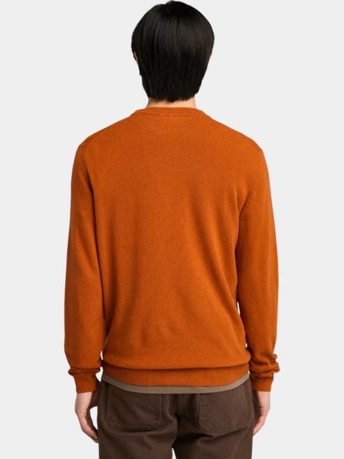 pulover pt. barbati Timberland Merino Crew Sweater maro 3
