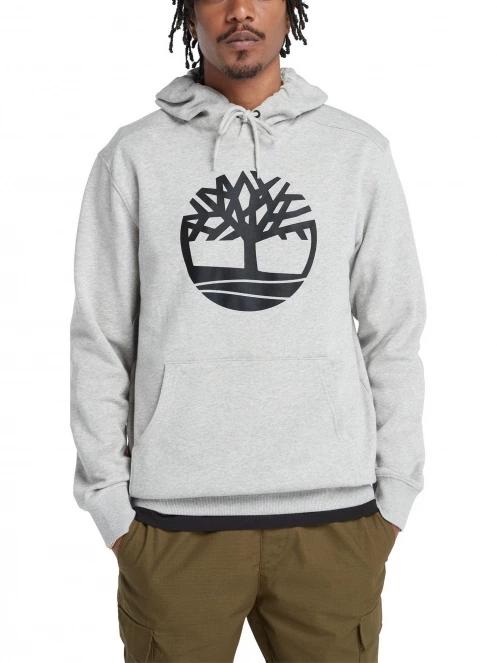 pulover cu gluga pt. barbati Timberland Tree Logo Hoodie gri 4