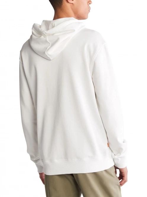 pulover cu gluga pt. barbati Timberland Tree Logo Hoodie alb 4