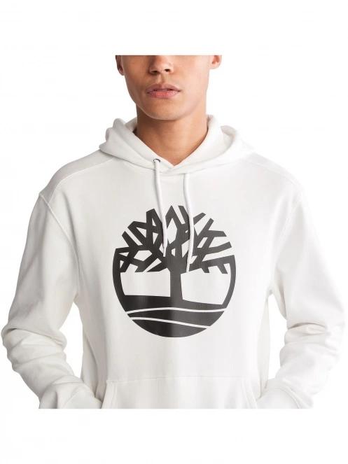 pulover cu gluga pt. barbati Timberland Tree Logo Hoodie alb 6